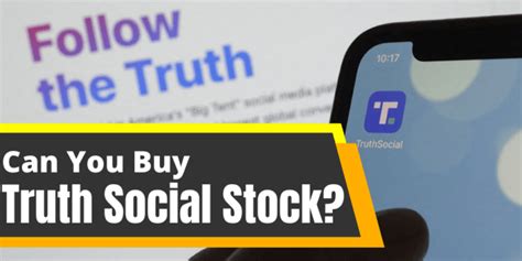stock price truth social
